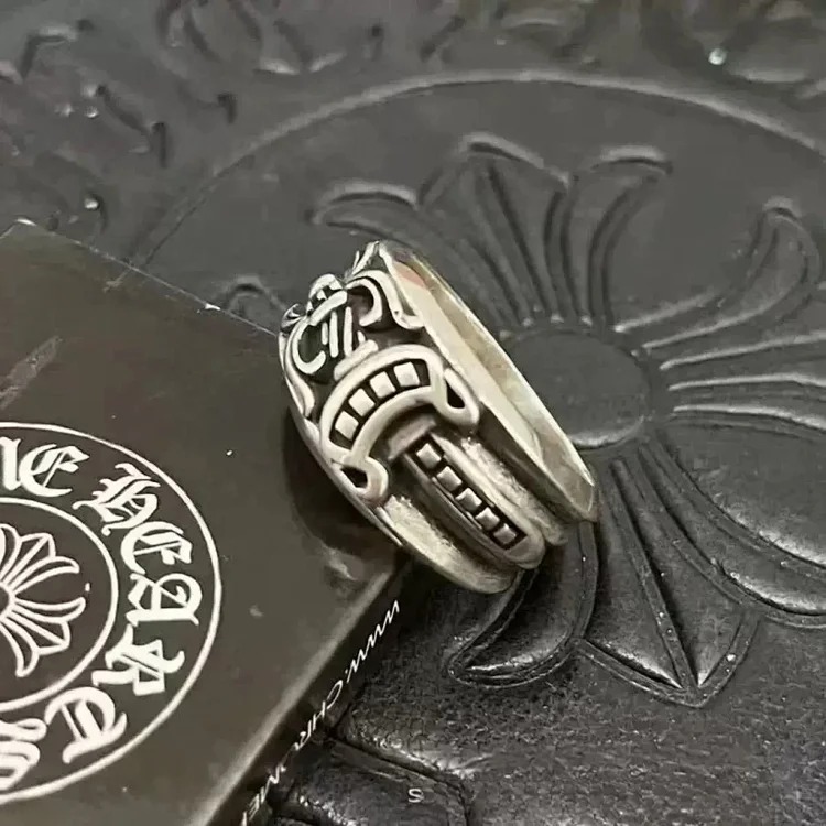 Chrome Hearts Vintage Large Silver Ring