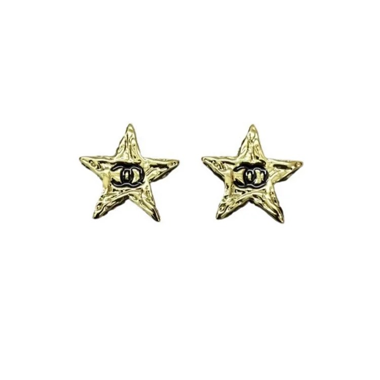 Chanel New Fashion Premium Heart Earrings