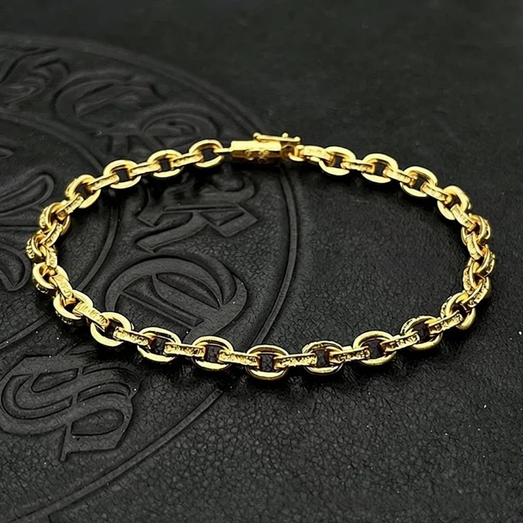 Chrome Hearts Vintage Unisex Silver Bracelet