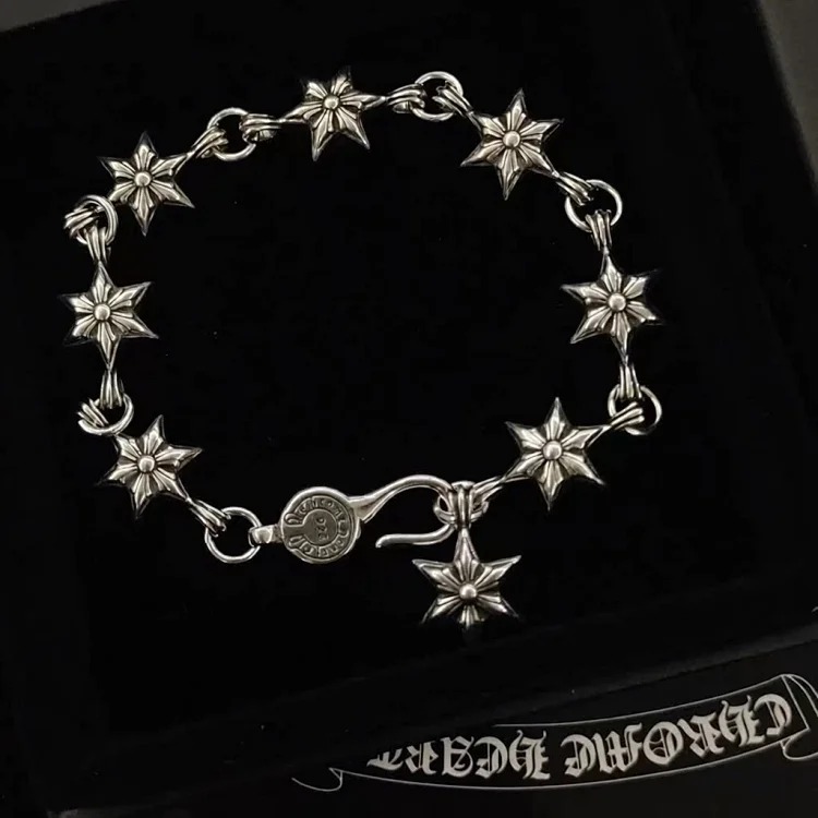Chrome Hearts Vintage Unisex Silver Bracelet