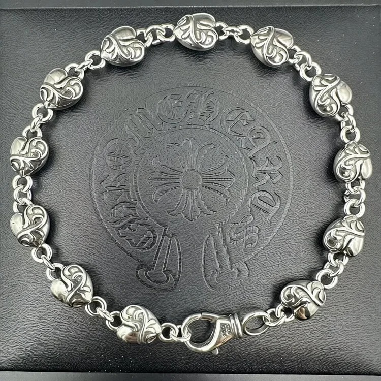 Chrome Hearts Vintage Unisex Silver Bracelet