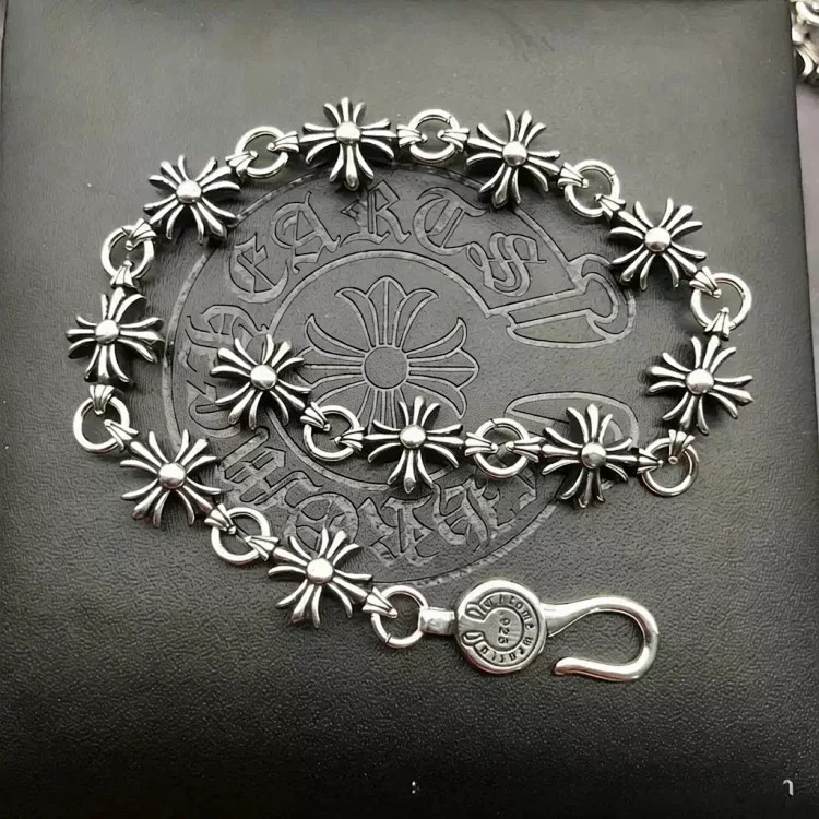 Chrome Hearts Vintage Unisex Silver Bracelet