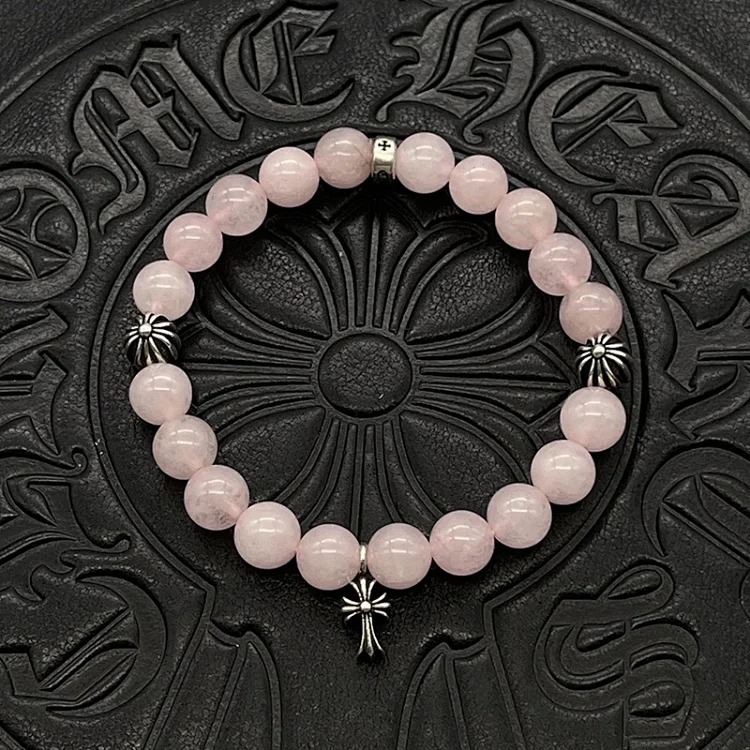 Chrome Hearts Vintage Unisex Obsidian Turquoise Bracelet