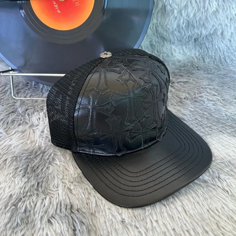 Chrome Hearts Versatile Casual Embroidered Printed Baseball Cap