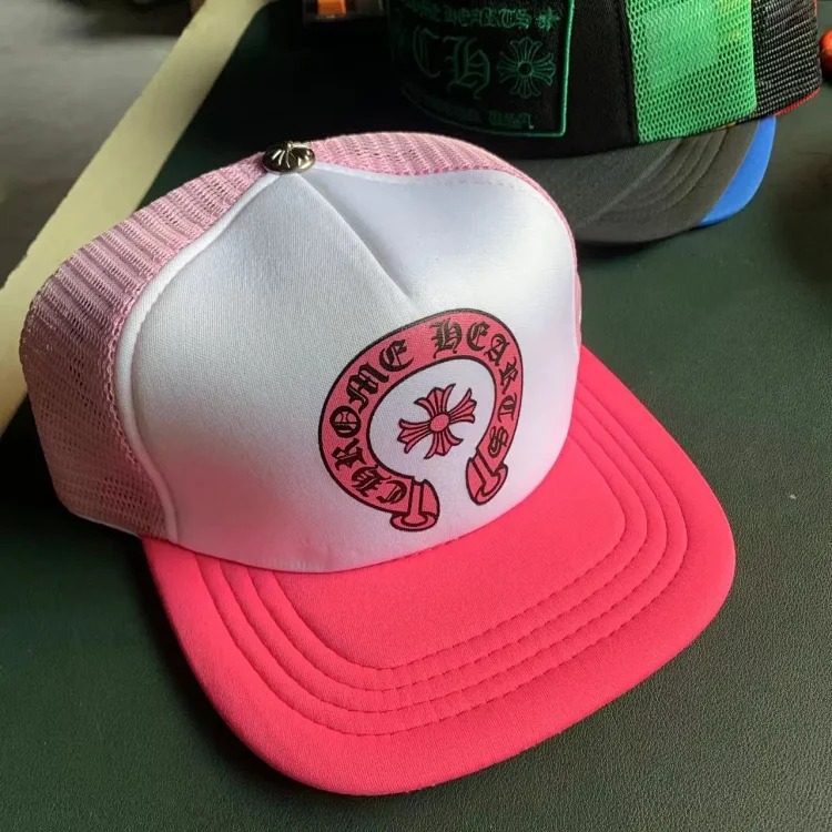 Chrome Hearts Versatile Casual Embroidered Printed Baseball Cap