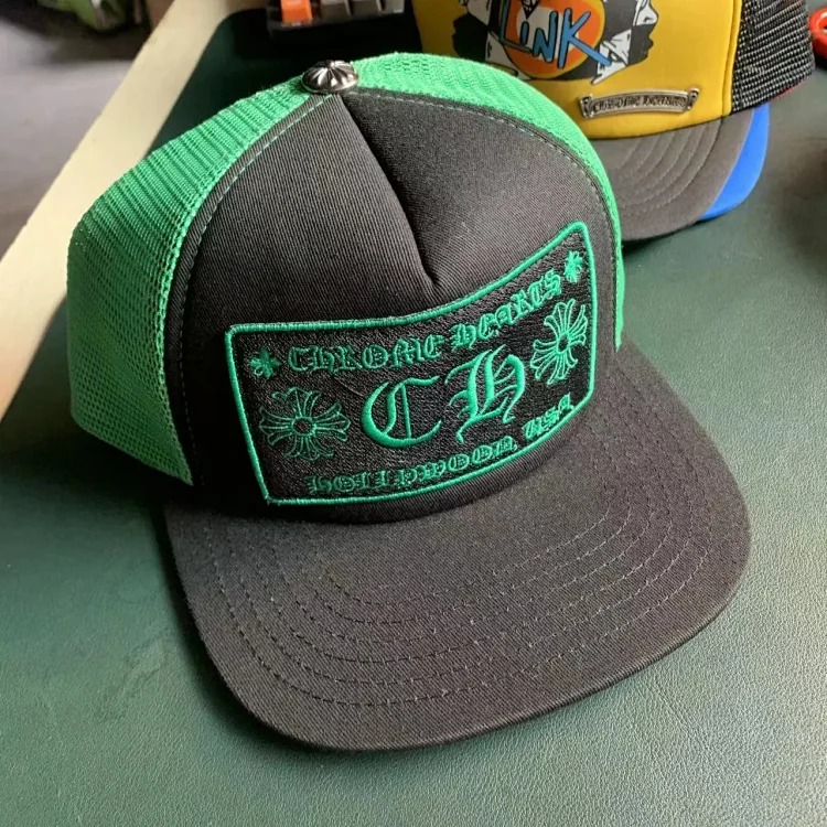 Chrome Hearts Versatile Casual Embroidered Printed Baseball Cap