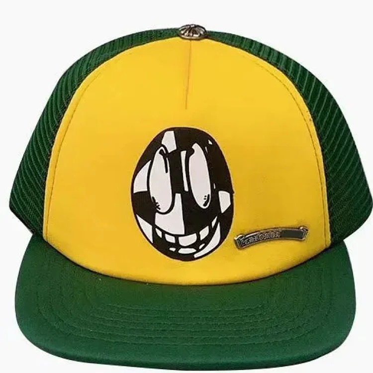 Chrome Hearts Versatile Casual Embroidered Printed Baseball Cap
