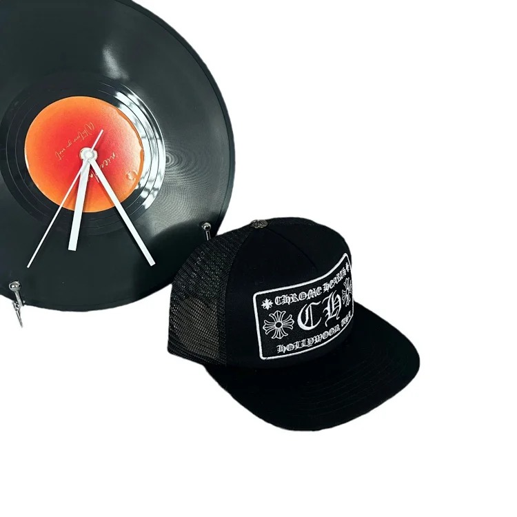 Chrome Hearts Versatile Casual Embroidered Printed Baseball Cap