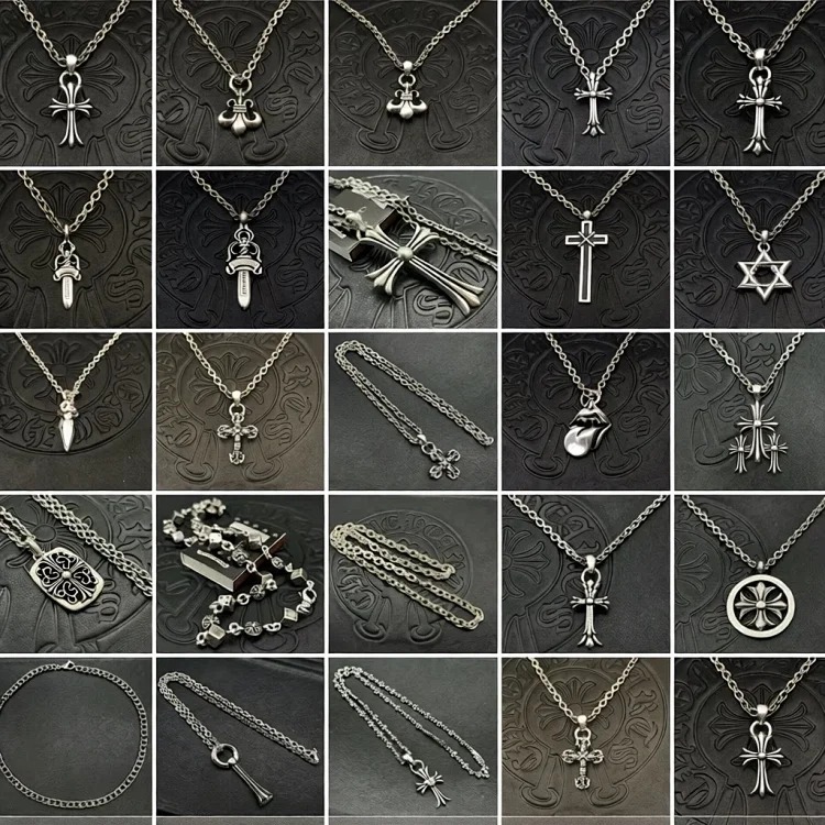 Chrome Hearts Classic Vintage Unisex Necklace